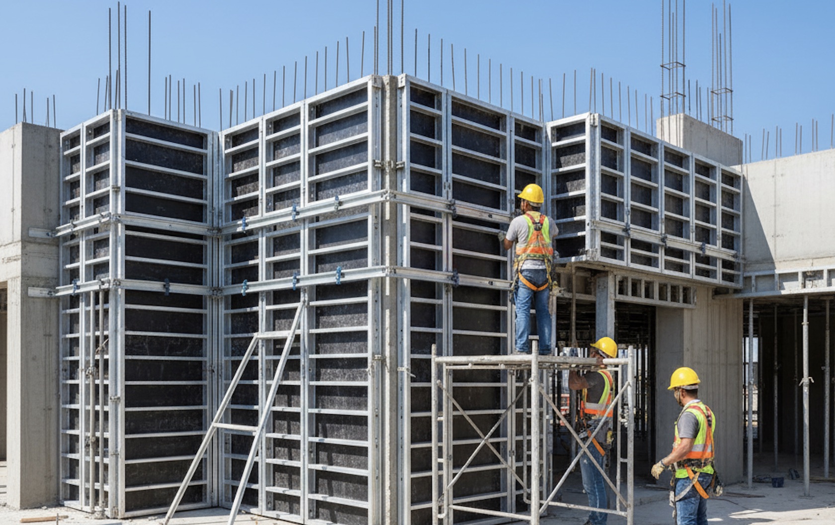 Contoh Gambar Bekisting Alumunium