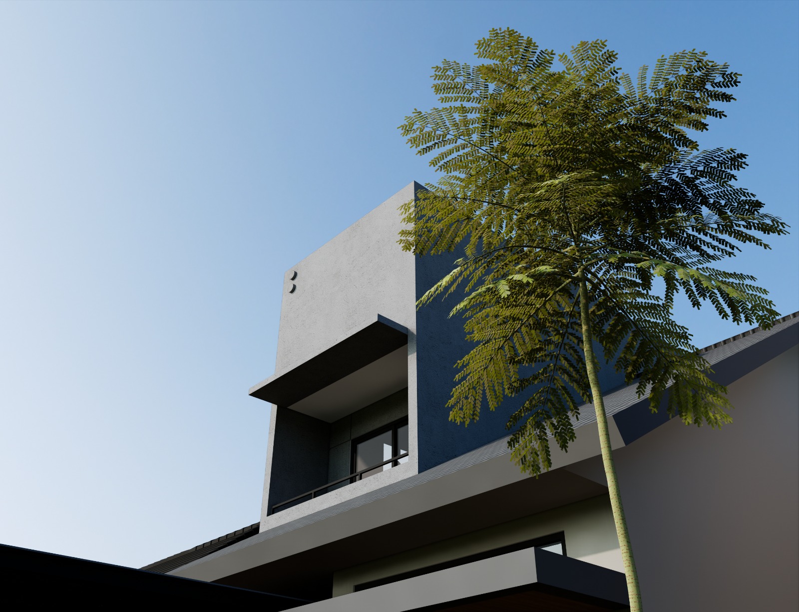 Industrial Brutalism House - Mr. L