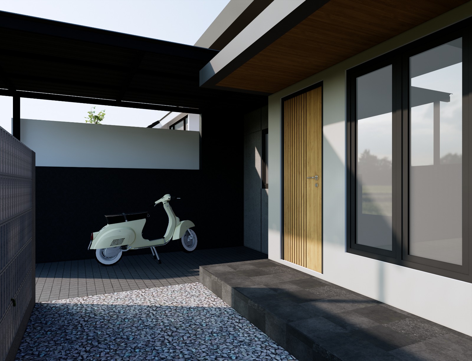 Industrial Brutalism House - Mr. L