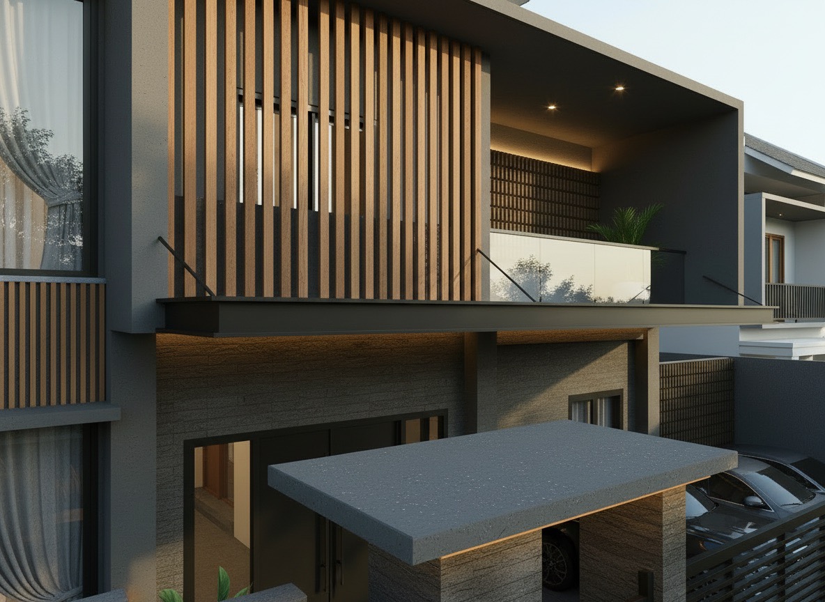 Desain Rumah Modern Tropis
