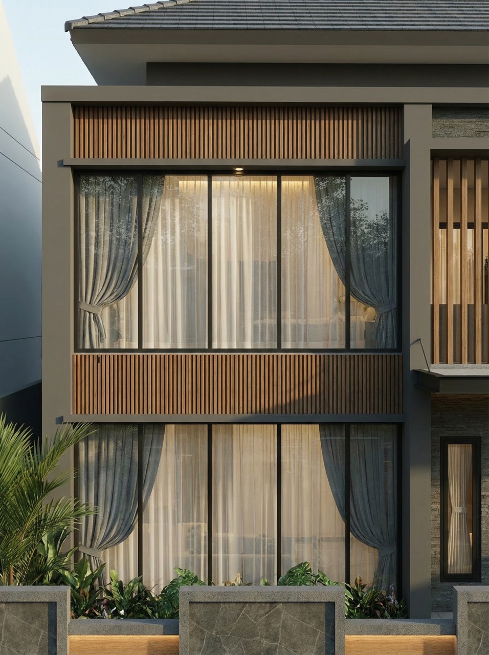 Desain Rumah Modern Tropis