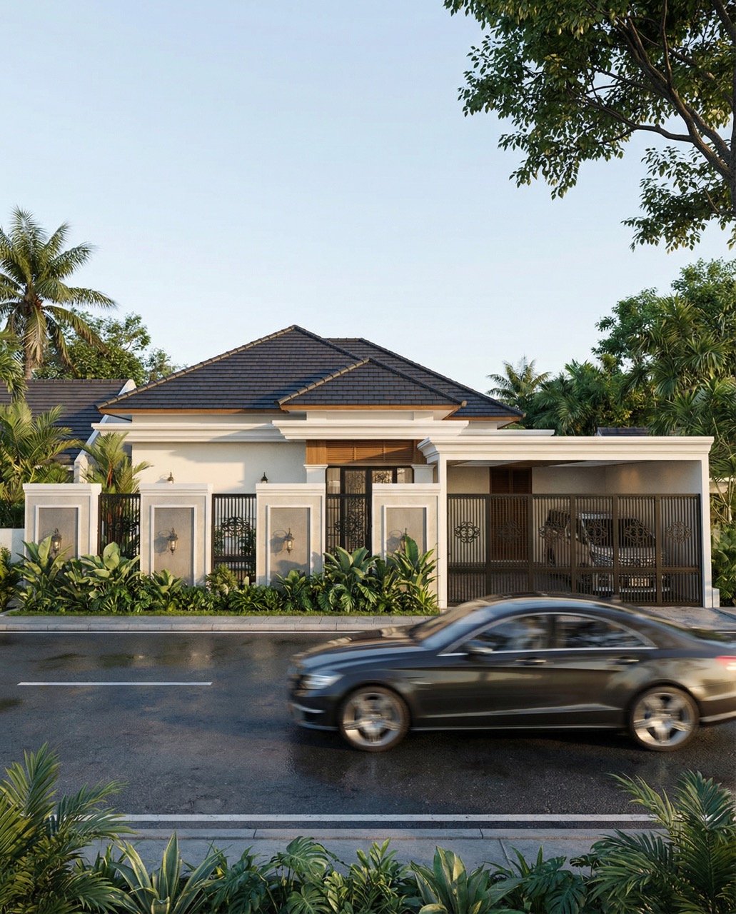 Desain Rumah Klasik Minimalis