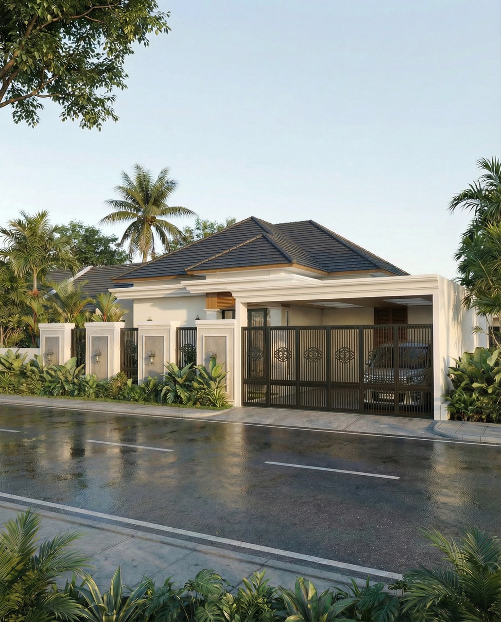 Desain Rumah Klasik Minimalis