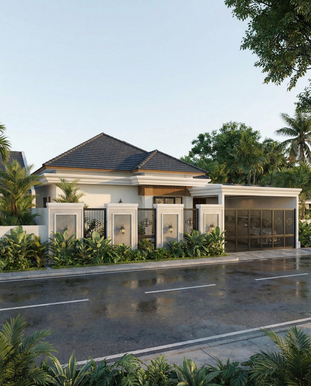 Desain Rumah Klasik Minimalis