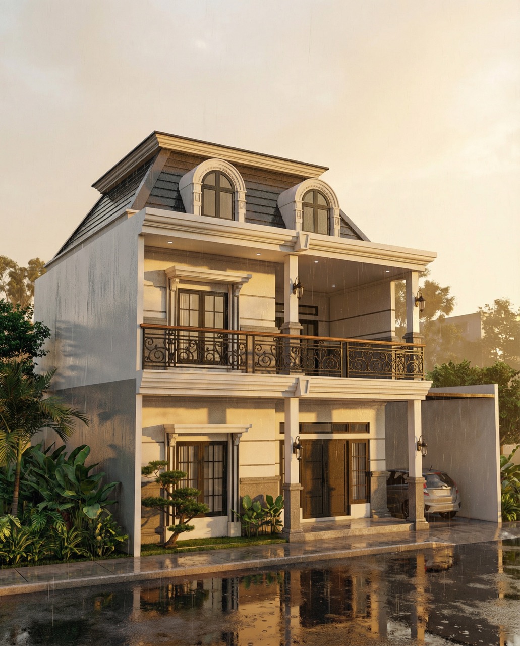 Desain Rumah Klasik