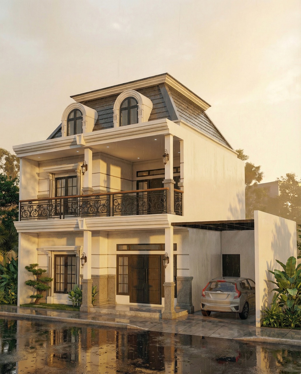 Desain Rumah Klasik