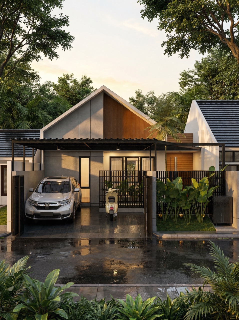 Rumah Scandinavian Minimalis