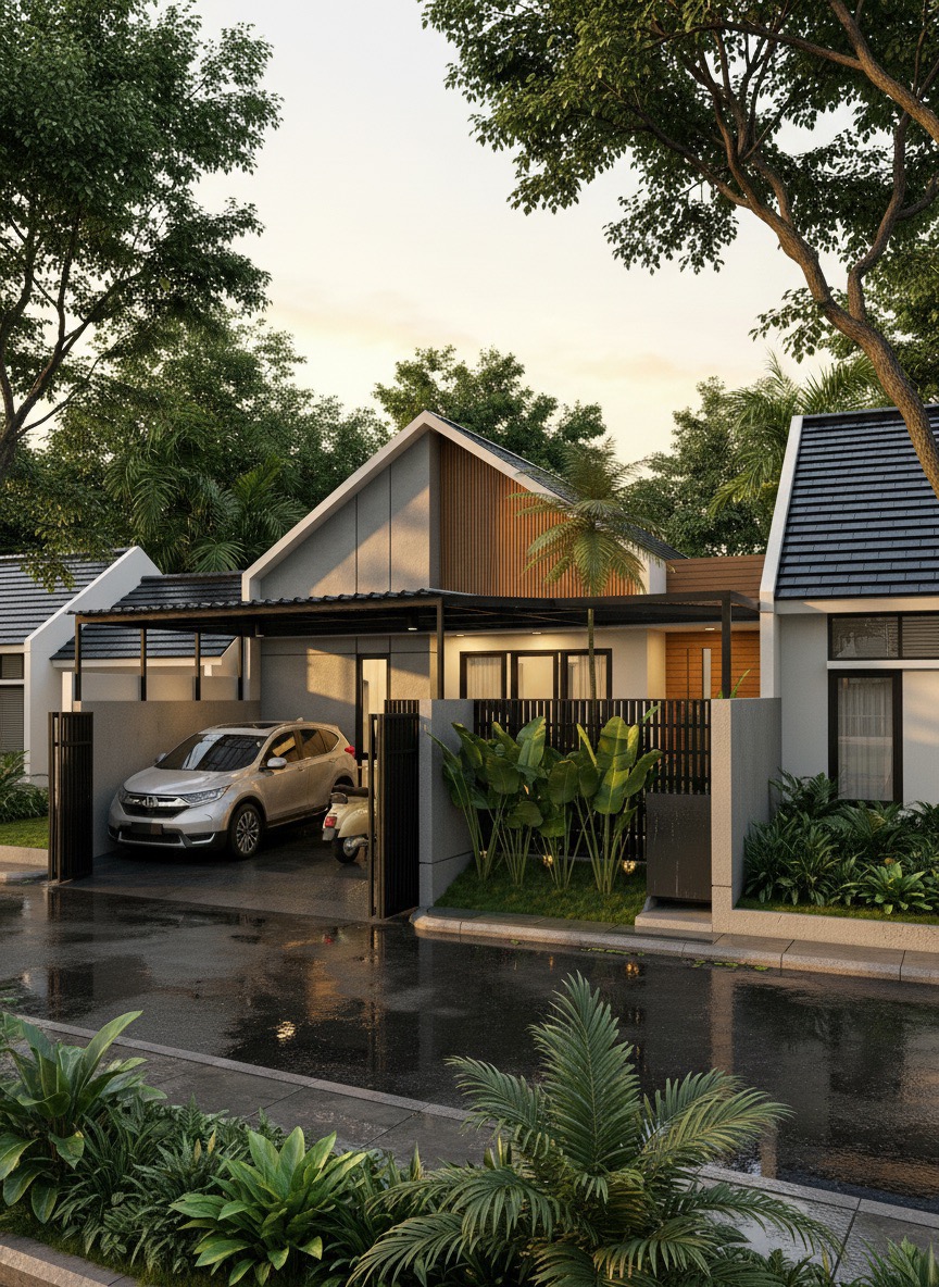 Rumah Scandinavian Minimalis