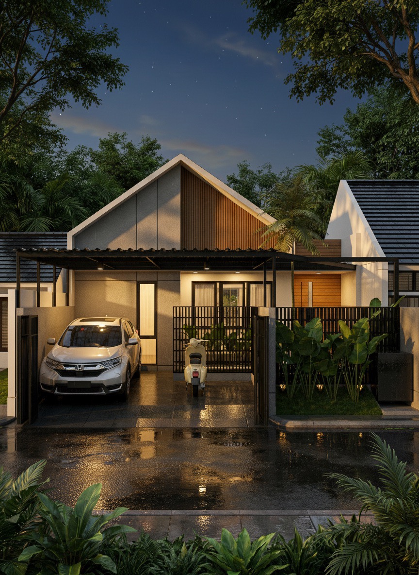 Rumah Scandinavian Minimalis