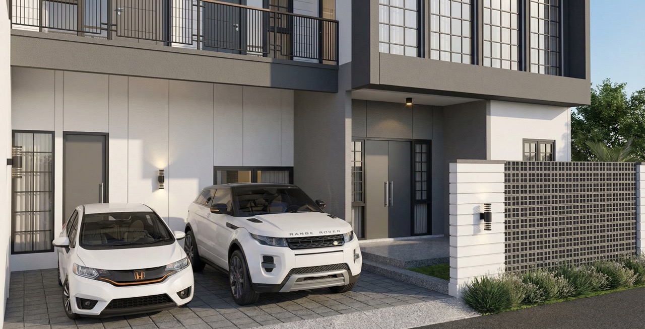 Rumah American Modern