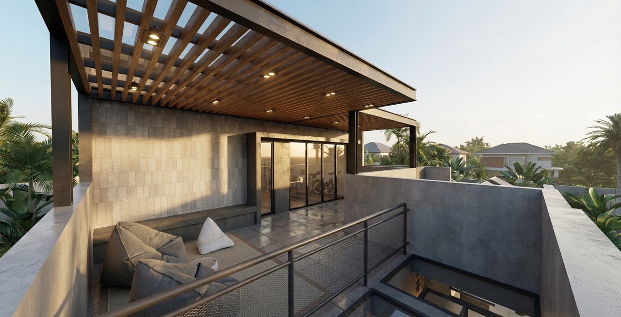 Rumah Modern Brutalism