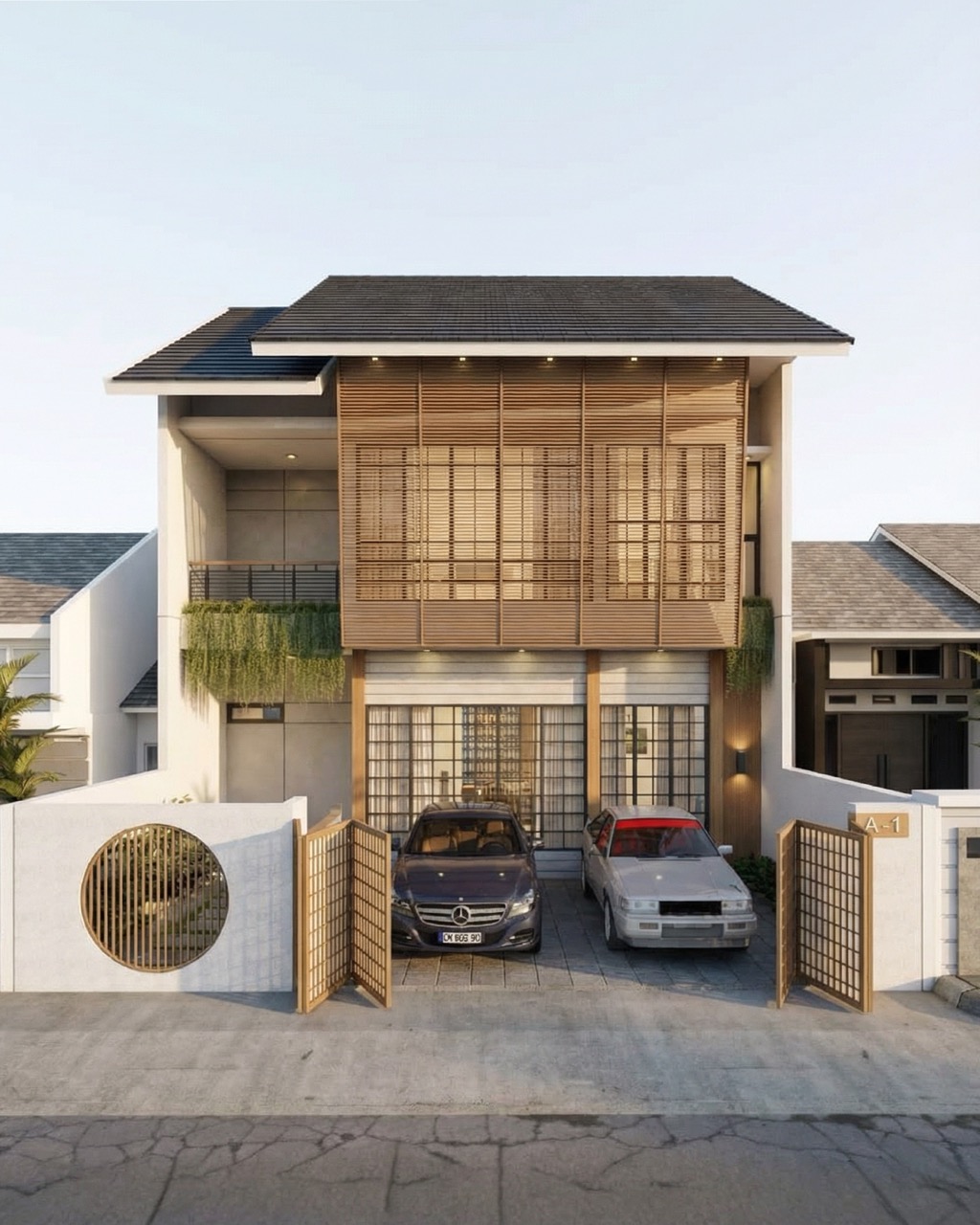 Rumah Japandi Modern