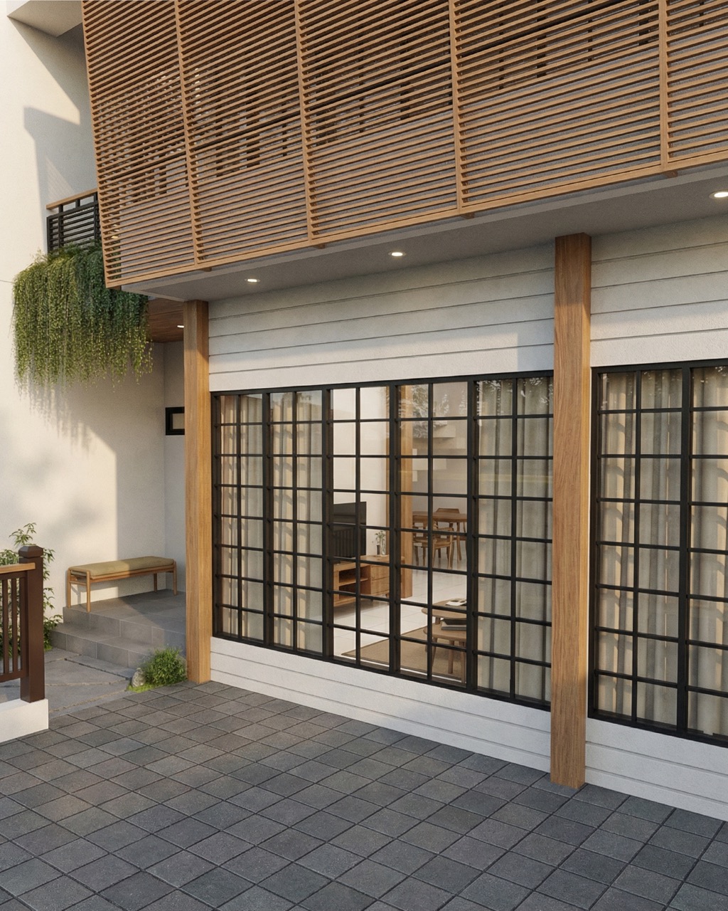 Rumah Japandi Modern