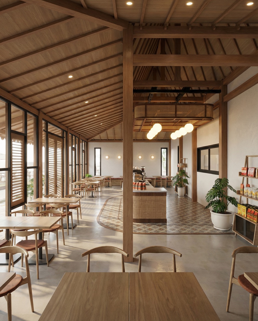 Desain Coffee Shop